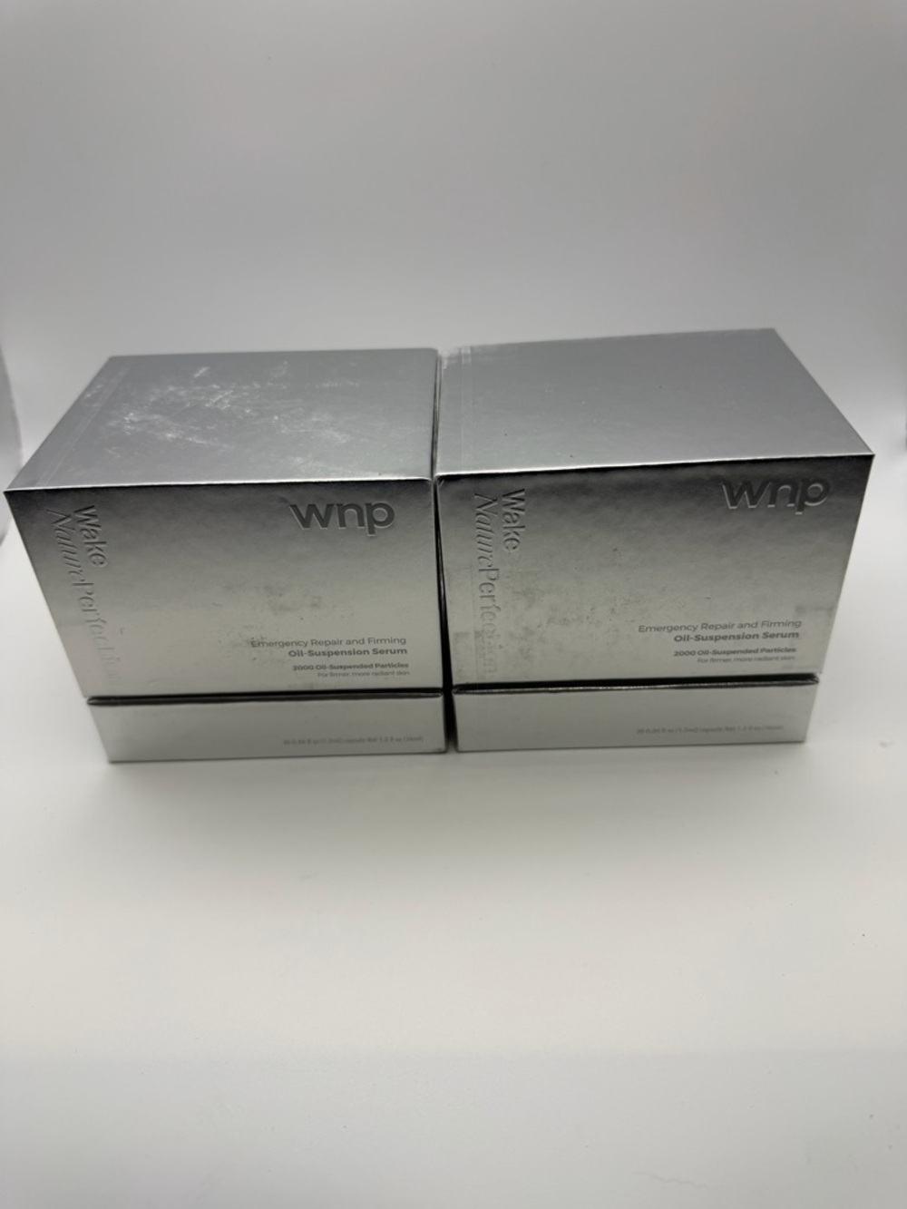 WNP Emergency Repair and Firming Oil-Suspension Serum - Silver